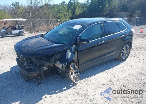 2016 Ford Edge Titanium z USA, uszkodzony, nr VIN 2FMPK3K99GBB15643